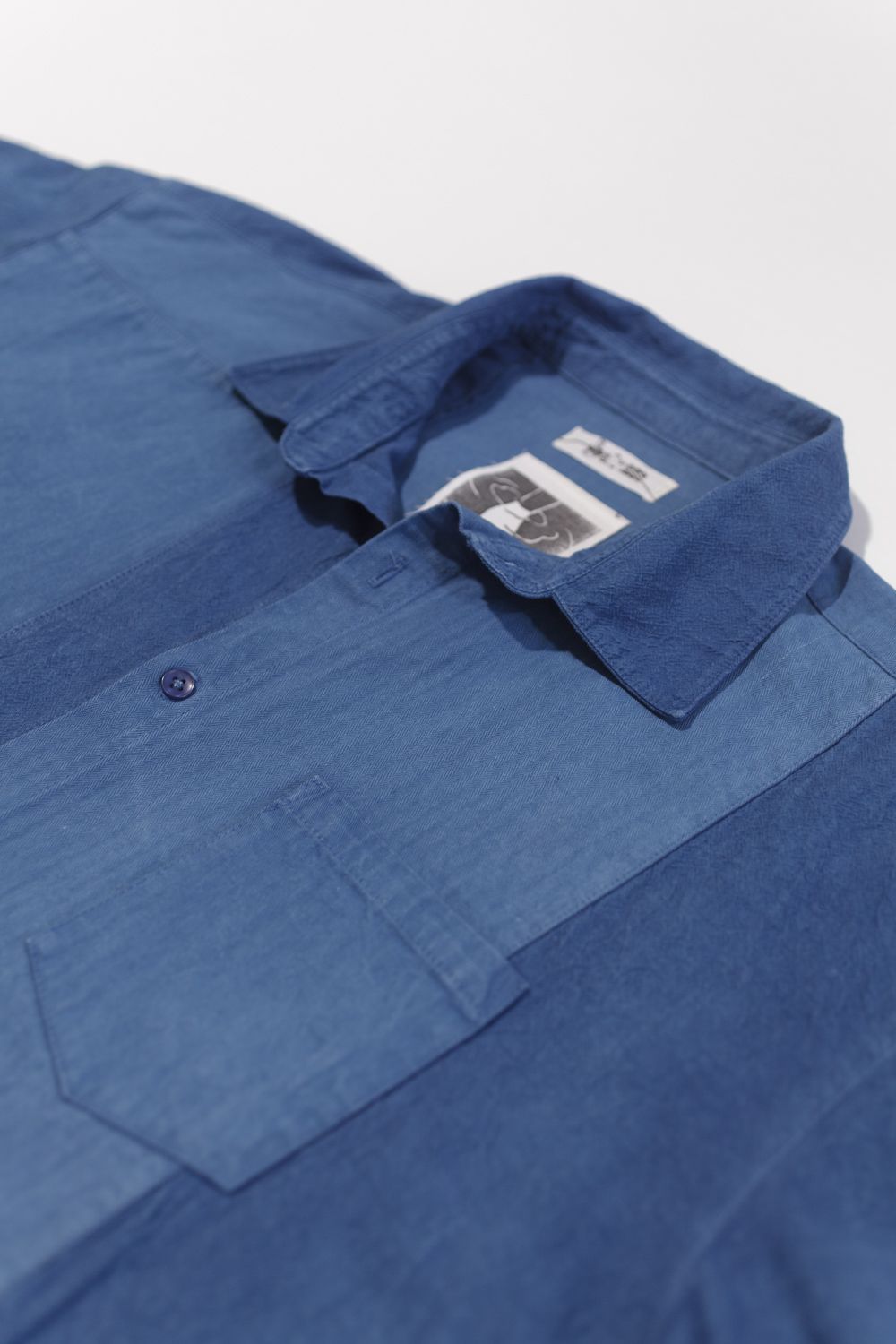 indigo shirt 01/ S01/ 2025 — product view 3