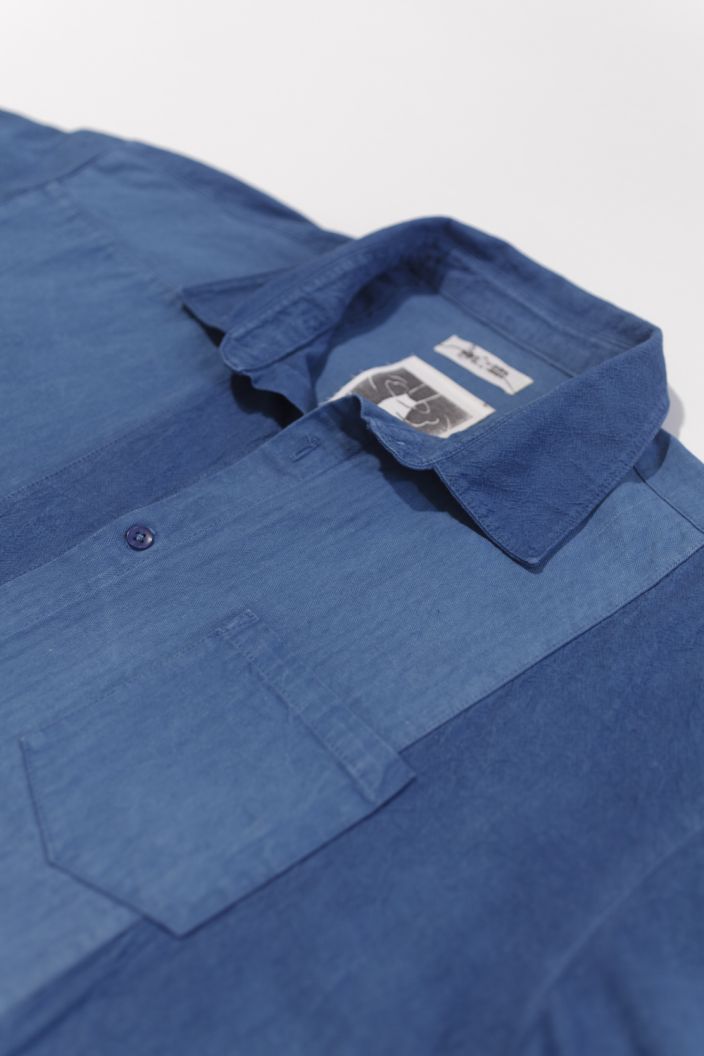 indigo shirt 01/ S01/ 2025 — product view 3