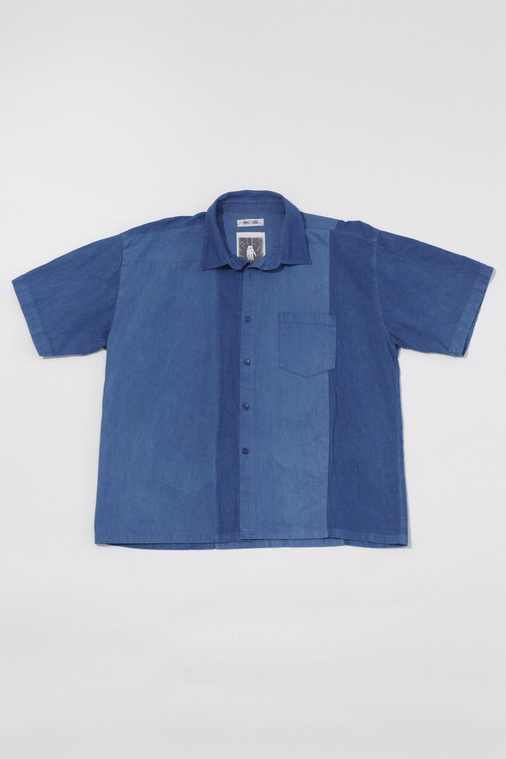 indigo shirt 01/ S01/ 2025 — product view 1