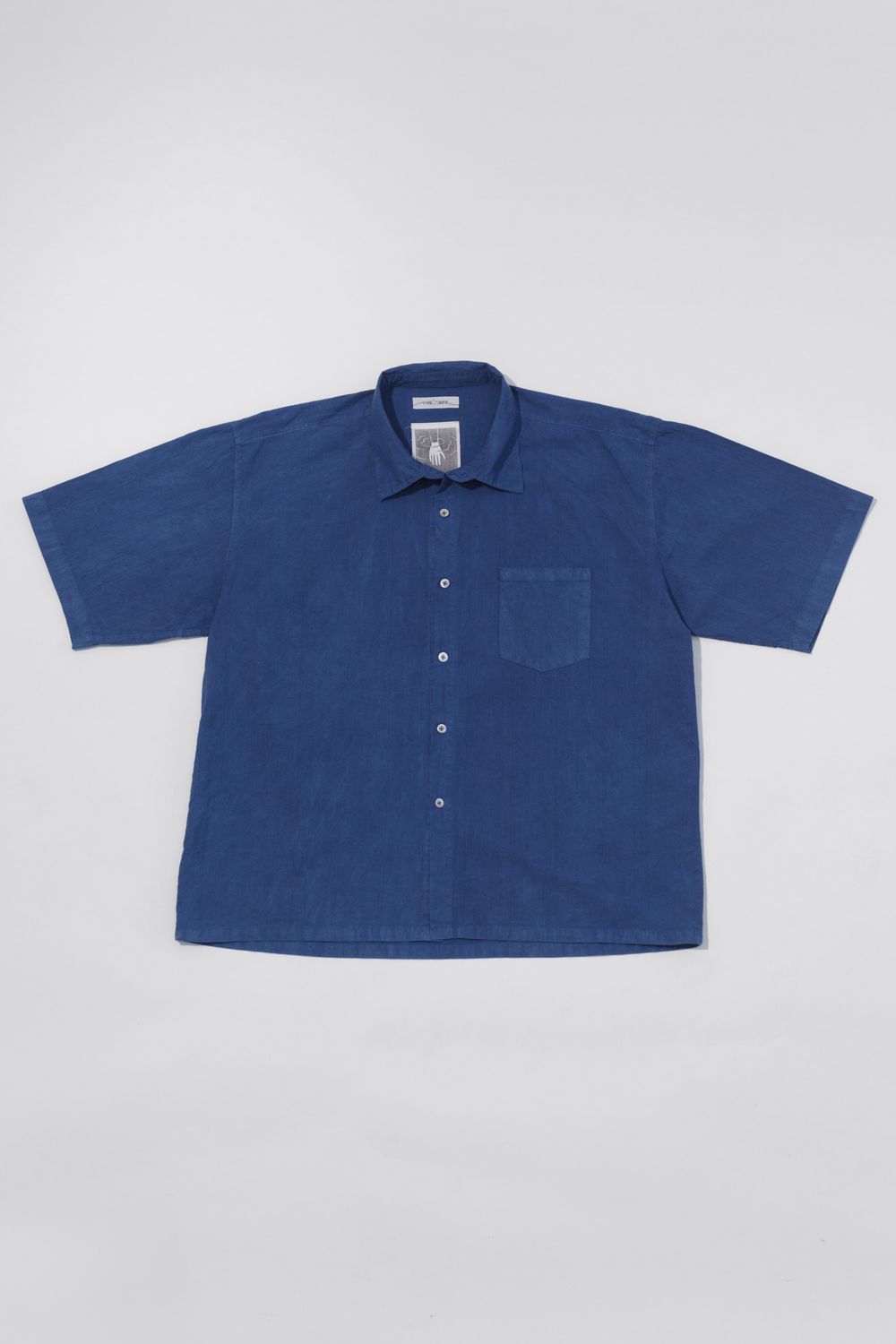 indigo shirt 03/ S01/ 2025 — product view 1