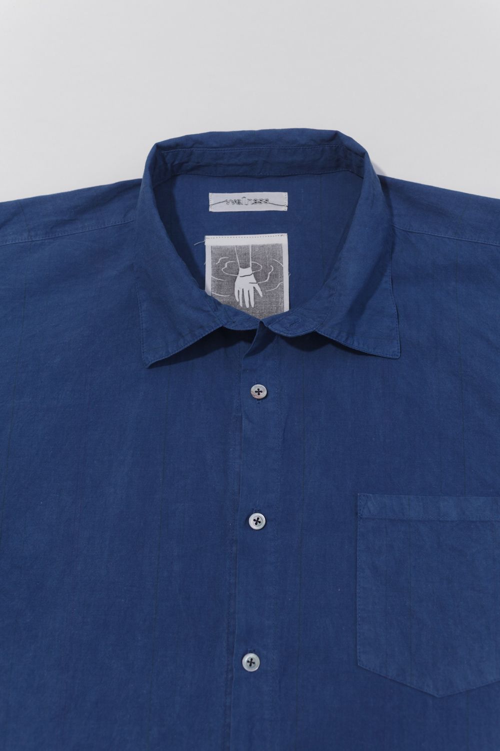 indigo shirt 03/ S01/ 2025 — product view 3