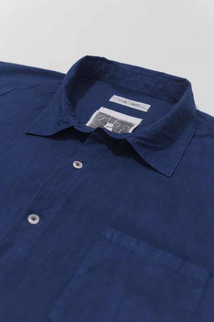 indigo shirt 04/ S01/ 2025 — product view 3