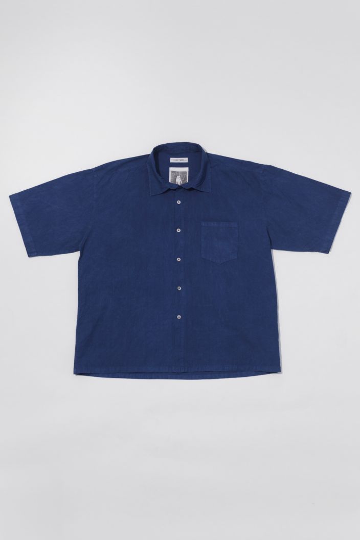 indigo shirt 04/ S01/ 2025 — product view 1