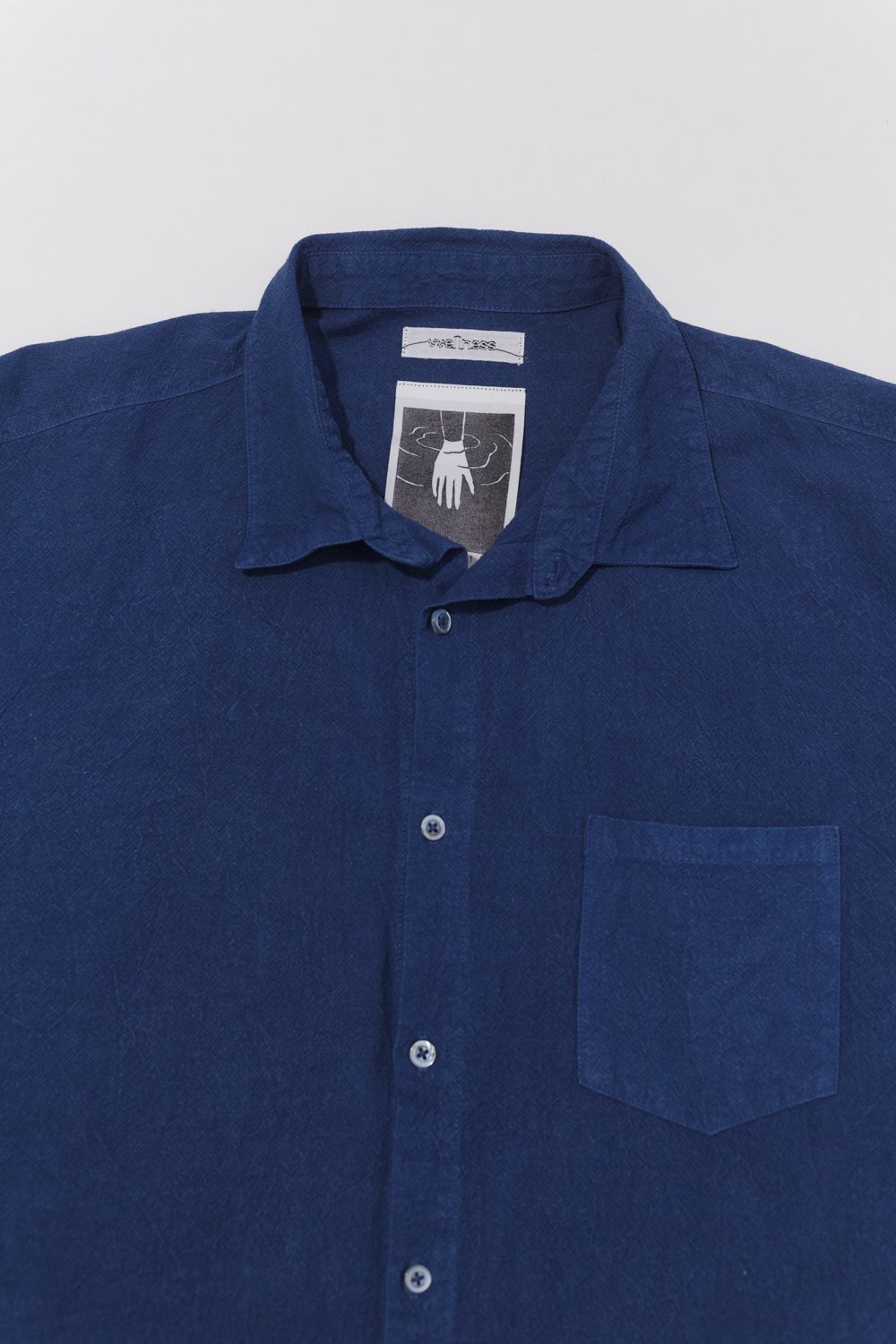 indigo shirt 06/ S01/ 2025 — product view 3