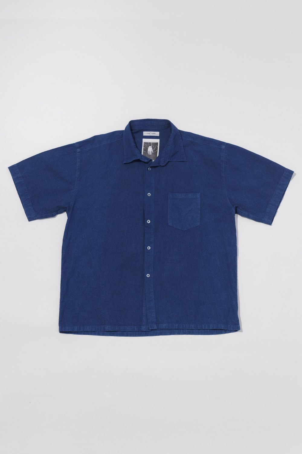 indigo shirt 06/ S01/ 2025 — product view 1
