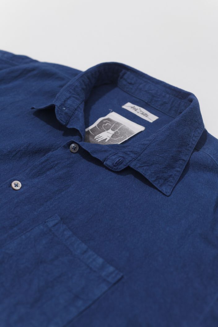 indigo shirt 07/ S01/ 2025 — product view 3