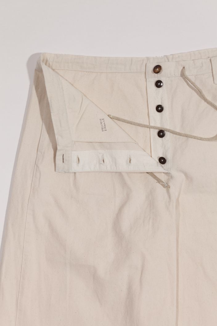 vvellness standard raw cotton pants — product view 9