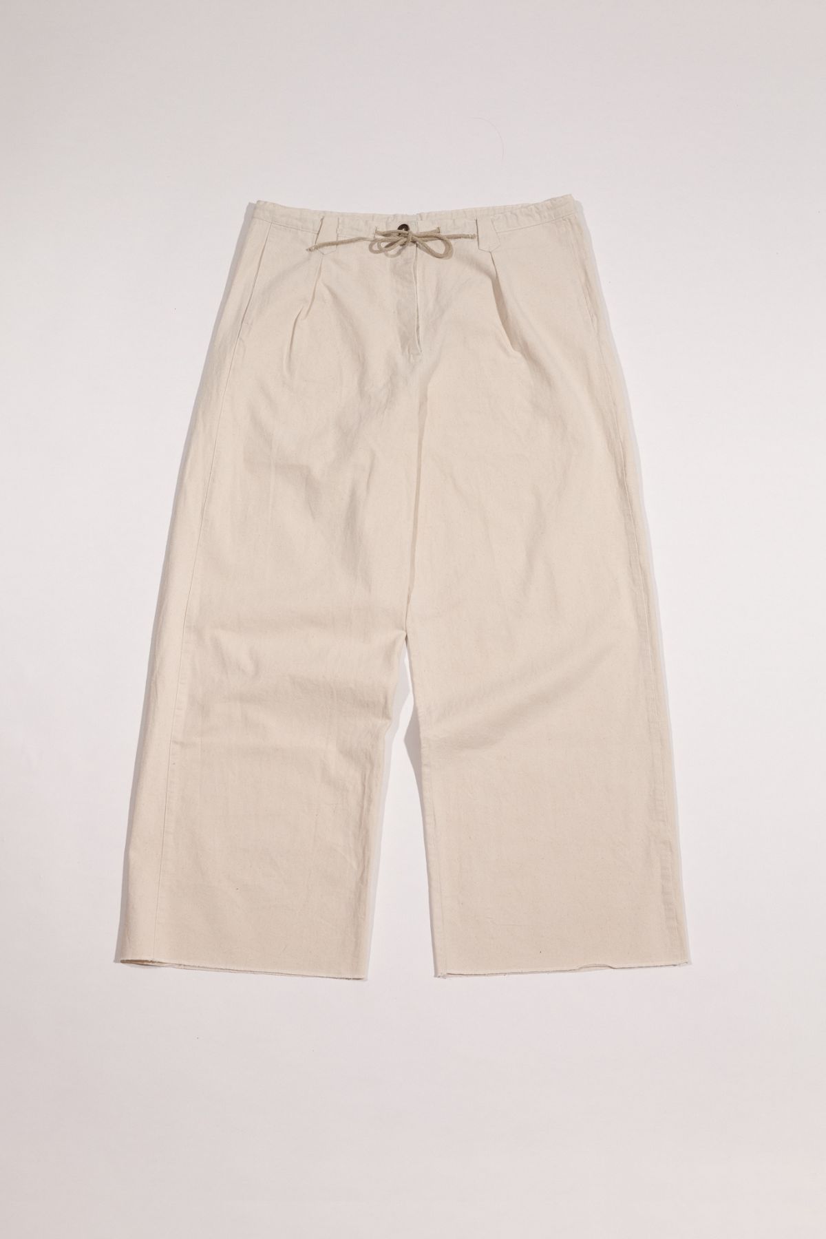 vvellness standard raw cotton pants — product view 1