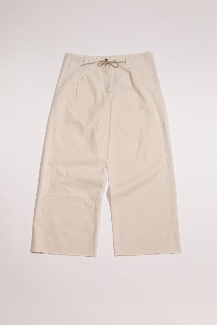 vvellness standard raw cotton pants — product view 1