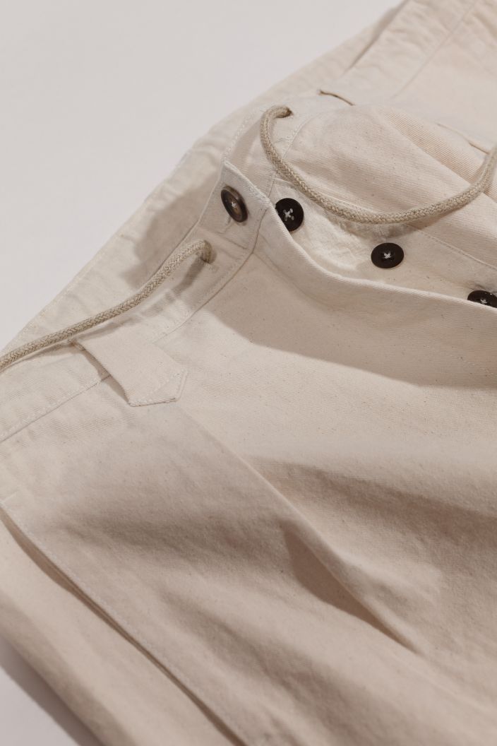 vvellness standard raw cotton pants — product view 7