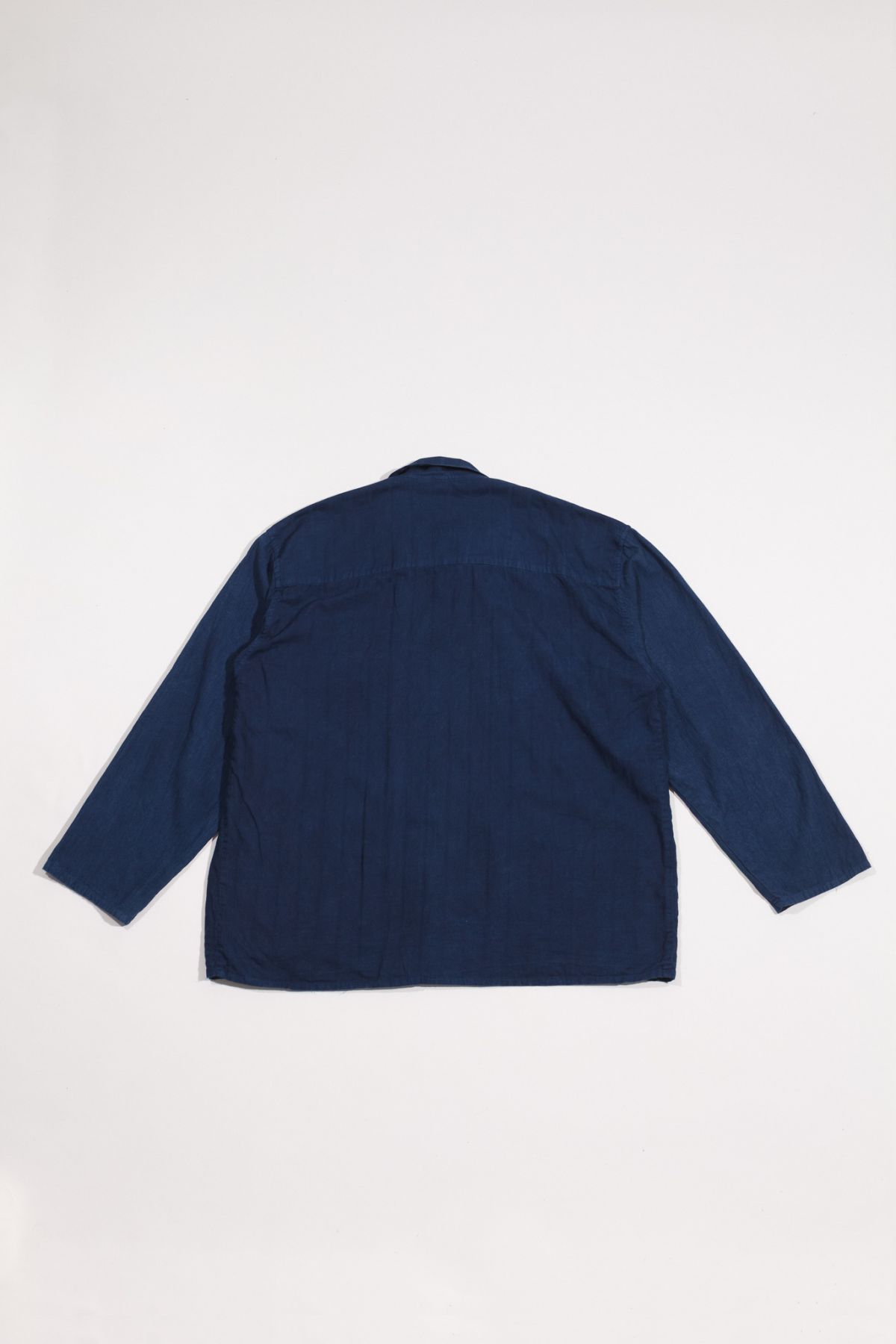soft cotton indigo shirt S01/2026 — product view 3
