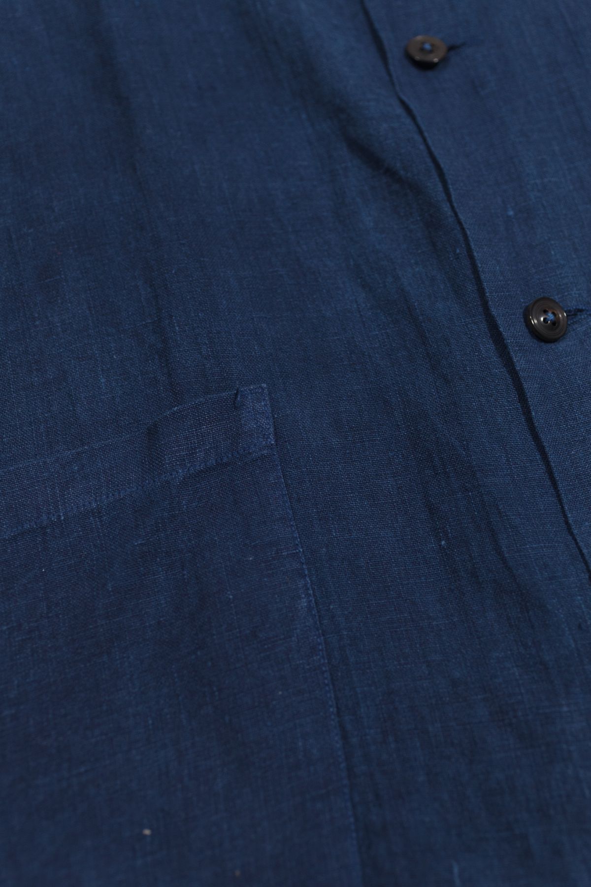 linen indigo shirt 02/ S01/2026 — product view 5