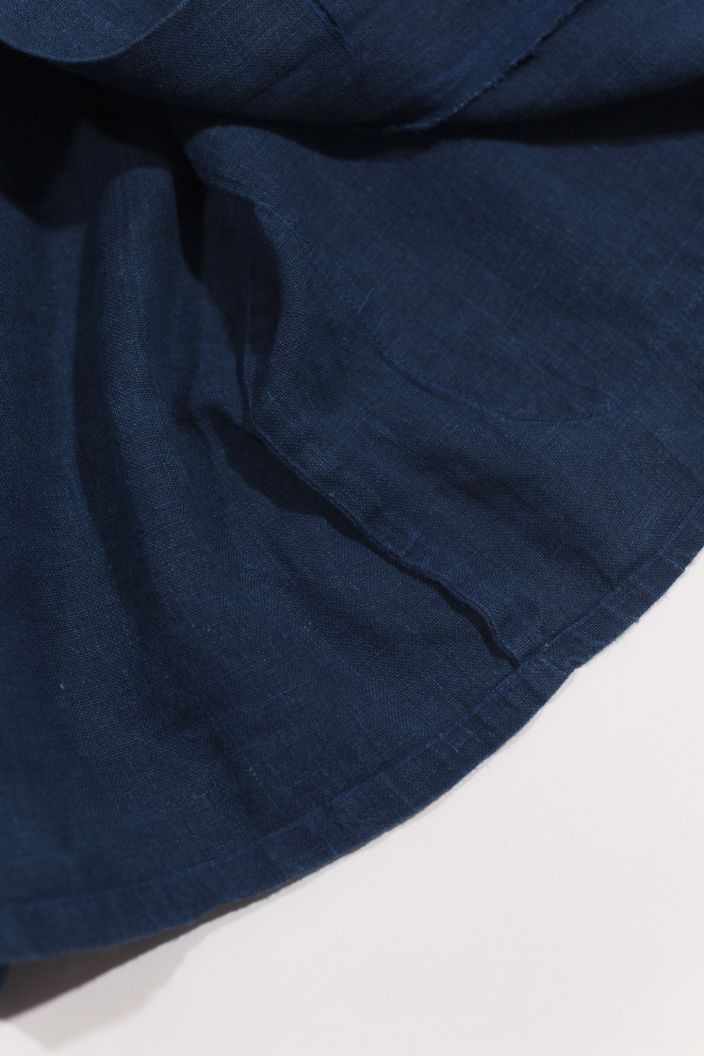 linen indigo shirt 02/ S01/2026 — product view 11