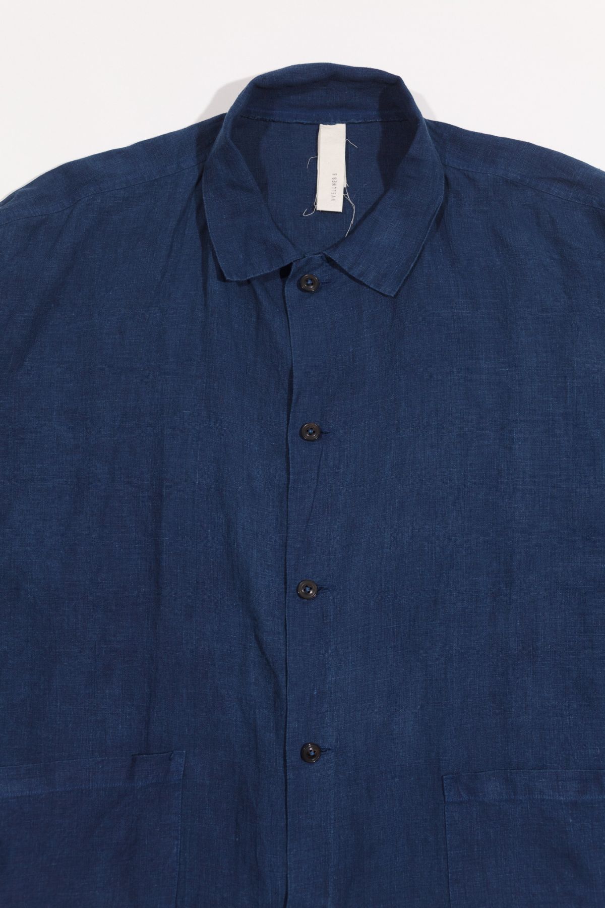 linen indigo shirt 02/ S01/2026 — product view 4